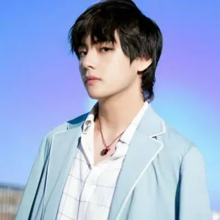 ♥ 683282a1 V K-Pop, Sänger, Promi, BTS, Kim Taehyung, Idol, Koreanischer Pop telegram sticker