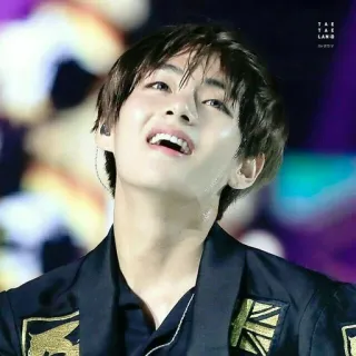 😁 f5757a27 V TAETAE LAND เคป็อป, ไอดอล, นักร้อง, เพลง, BTS, วี telegram sticker