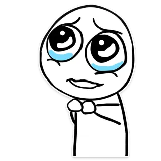 🙏 c4067d32 Meme, Piangere, Supplicare, Implorare, Cartone animato, Emozionale, Richiesta telegram sticker