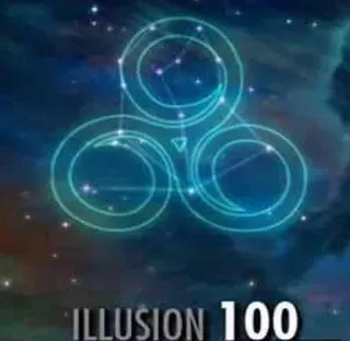 😬 89209397 ILLUSION 100 Illusione, Meme, Skyrim, Videogioco, Abilità, Divertente whatsapp sticker