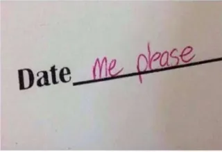 🙂 b193cf6f Date me please Incontri, Amore, Relazione, Umorismo whatsapp sticker