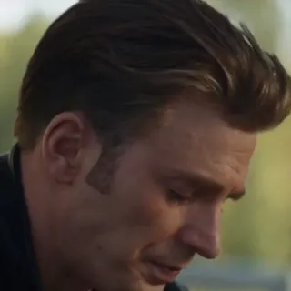 😢 6c247048 Captain America Chris Evans, attore, Marvel, Avengers telegram sticker