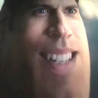 😃 ea072c69 Superman supereroe, DC Comics, faccia buffa, uomo telegram sticker