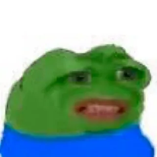 🤨 fa0724ba Pepe the Frog rana, meme, internet telegram sticker
