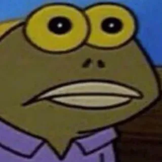 🤡 5ee78c31 Bubble Bass Spongebob Squarepants Spongebob, Bubble Bass, Kartun, Nickelodeon, Ikan telegram sticker