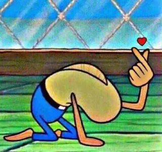 🤡 9e932a6c Spongebob Spongebob, hati, cinta, kartun, karakter telegram sticker