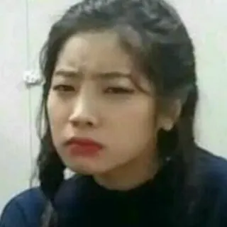 😳 0e0ce04a phụ nữ, khuôn mặt, biểu cảm, chân dung, không hài lòng, nhăn nhó, không vui telegram sticker