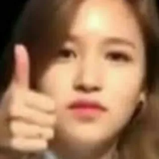 👍 bb5fc54f phụ nữ, người, chân dung, ngón tay cái giơ lên, sự chấp thuận, cử chỉ telegram sticker