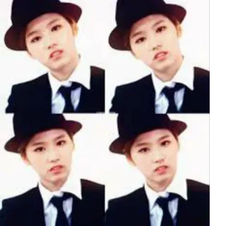 🐶 ce989255 chân dung, vest, cà vạt, mũ, người, thời trang telegram sticker