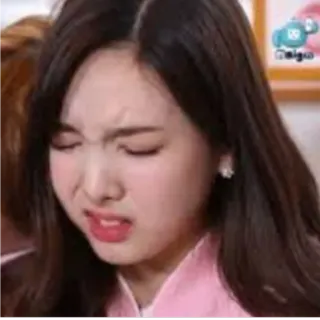 😠 d6420084 biểu cảm, phụ nữ, khuôn mặt, nhăn nhó telegram sticker