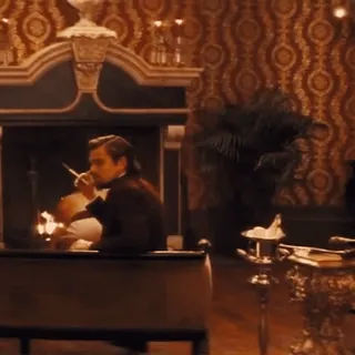 😄 7726ca65 fumar, cigarrillo, hombre, vintage, traje whatsapp sticker