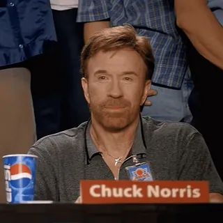 👍 ce7814fc Chuck Norris actor, artes marciales, Walker, Texas Ranger, TV whatsapp sticker