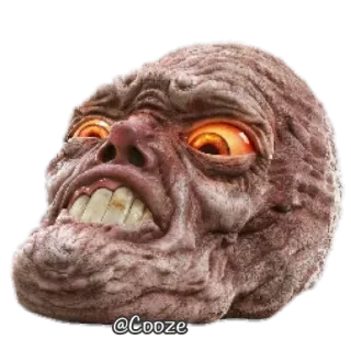 😡 0048790e @Cooze monster, menyeramkan, menakutkan, horor, grotesk, tengkorak, jelek whatsapp sticker