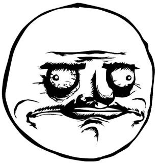 π e7ed09fb meme, face, internet, expression whatsapp sticker