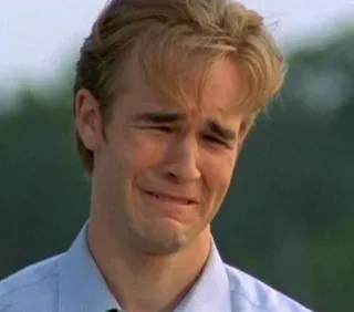 😩 5c6d5058 llorando, triste, emoción, molesto, retrato, hombre, angustiado telegram sticker