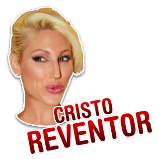 👸 d77cb6d5 CRISTO REVENTOR telegram sticker