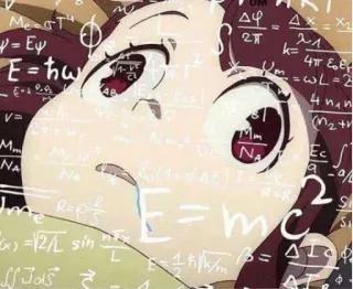 😶 859d35fc MeT
= Εψ
E=hw
AB
V=
M
NA
T
12
x)=12 sin
SSJas
L
ΔΦΔΧ
2T
21
k=
4π εε
M
2=73=
4 nan
(2+
NA
b
E=mc²
ΔΙ math, equation, anime, frustration, problem solving, learning whatsapp sticker