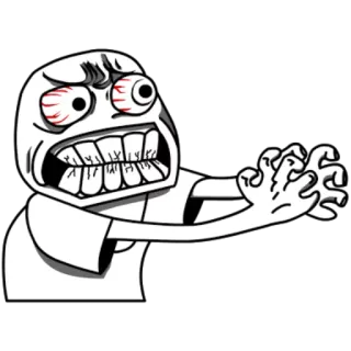 😡 5d13e860 Meme, Marah, Murka, Frustrasi, Internet telegram sticker