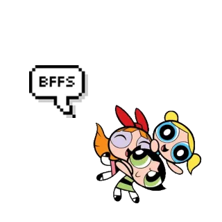 👯 8d75f1be BFFS Dessin animé, Meilleures amies, Amis, Amitié telegram sticker