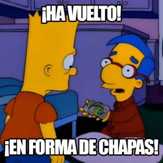 Memes de los Simpsons telegram stickers