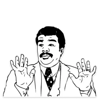 🤷‍♂ 8815b002 meme, scettico, reazione, afroamericano, uomo telegram sticker