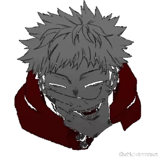 👹 a1745bbf อนิเมะ, มังงะ, ภาพประกอบ, ภาพเหมือน, ภาพสเก็ตช์, ศิลปะ telegram sticker