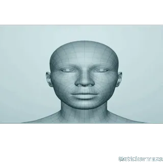 🥰 cd8f9c0d โมเดล 3 มิติ, ใบหน้า, ผู้หญิง, ตาข่าย, ศิลปะดิจิทัล, คอมพิวเตอร์กราฟิกส์ telegram sticker