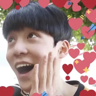 ❤️ 5ab61379 男性, ハート, 愛, 感情, ポートレート, 人, 顔, 愛情 telegram sticker