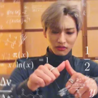 ❓ e02ef79c 考えている, 混乱, 数学, 方程式, 質問 telegram sticker