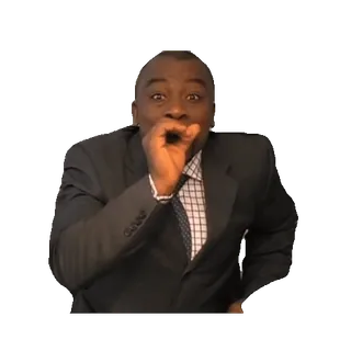 🗣 2d5b4e75 Mann, Anzug, Geste, beleidigend, schockiert telegram sticker