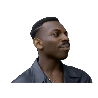 🧠 5ee73409 mann, meme, gesicht, ausdruck, denken, schwarzer mann telegram sticker