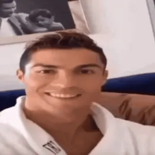 😁 687be961 Cristiano Ronaldo soccer player, celebrity, athlete, sports, person, man telegram sticker