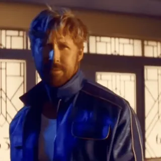 👍 1b08743b pria, jaket, potret, pirang, aktor, film, film telegram sticker