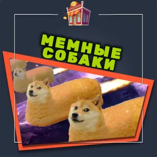 МЕМНЫЕ СОБАКИ whatsapp stickers