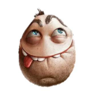 😋 58e24f2e Dessin animé, Visage, Drôle, Expression telegram sticker