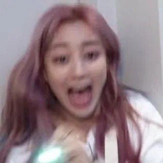 😱 6b7dd12d tiếng hét, sốc, sợ hãi, phụ nữ, biểu cảm, ngạc nhiên telegram sticker