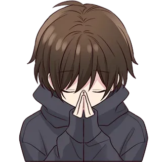 Менхера-кун 15 @Nyasticks telegram stickers