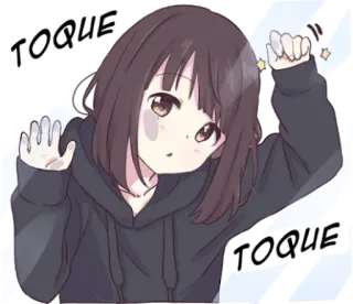 😕 59361042 TOQUE
TOQUE Аниме, Девочка, Милый, Трогать, Мультфильм, Иллюстрация telegram sticker