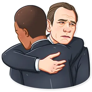 Men in Black whatsapp stickers