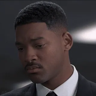 ☹️ 5181fa12 Will Smith Men in Black 윌 스미스, 맨 인 블랙, 요원 J, 영화, 배우, 표정, 진지한 telegram sticker