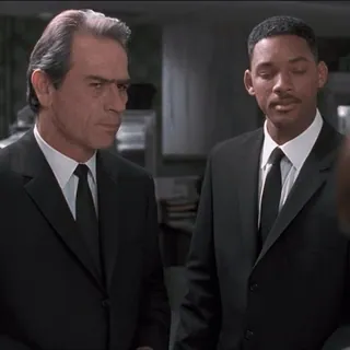 😎 531cfa36 Men in Black 맨 인 블랙, 윌 스미스, 토미 리 존스, 요원 J, 요원 K, SF 코미디, 영화 스틸컷 telegram sticker