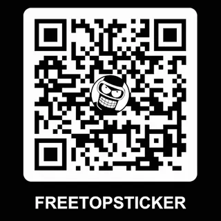 🤖 889bdeec FREETOPSTICKER QR 코드, 스티커, 무료, 인기 telegram sticker