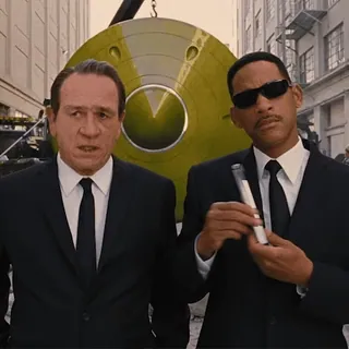 😎 d9256684 맨인블랙, 요원, 정장, 선글라스, 영화 장면, 외계인 telegram sticker