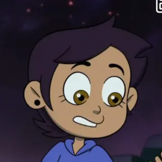 😬 24647c44 Luz Noceda The Owl House 漫画, アニメ, テレビ番組, ディズニー, アウルハウス, ルース・ノセダ, ファンタジー telegram sticker