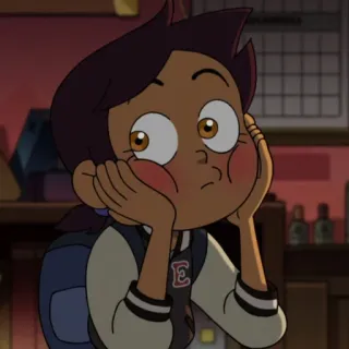 😳 27967d50 Luz Noceda The Owl House ルース・ノセダ, アウルハウス, ディズニー, アニメ, キャラクター, かわいい telegram sticker