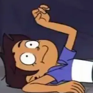 😱 2d7025ef Luz Noceda The Owl House 漫画, アニメ, キャラクター, 横たわる, イラスト telegram sticker