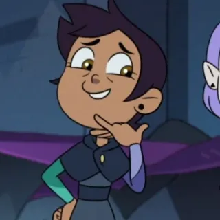 😵 30ddfaec Luz Noceda The Owl House アニメ, アニメーション, テレビ番組, ディズニー, アウルハウス, ルース・ノセダ, 魔女, 魔法 telegram sticker