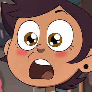 😍 3fd2428d Luz Noceda The Owl House カートゥーン, アウルハウス, ルース・ノセダ, ディズニー, アニメ telegram sticker