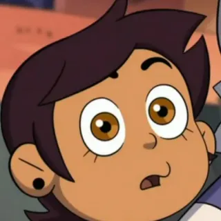 😧 59ed7211 Luz Noceda The Owl House カートゥーン, アニメ, アウルハウス, ルース・ノセダ, ディズニー, キャラクター telegram sticker