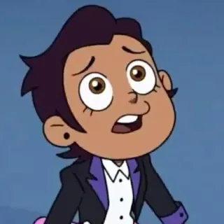 😟 9b8fcdf5 Luz Noceda The Owl House カートゥーン, キャラクター, ラズ, ノセダ, アウルハウス telegram sticker